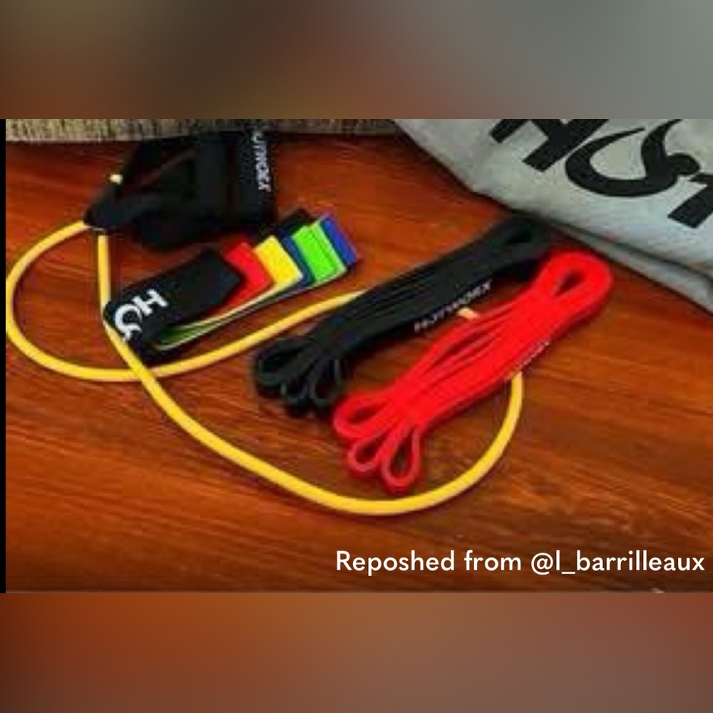 Hotworx Fitness Resistance Bands Set and Bungees